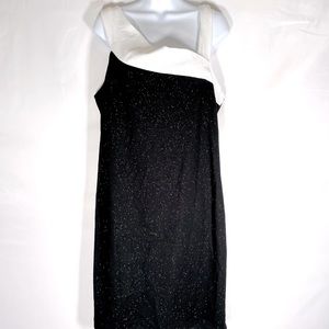 Black and White Sparkly Dress Size 16 Ricki’s Brand New With Tags
